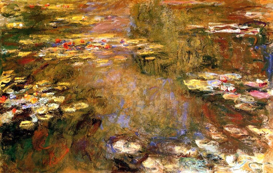 睡蓮の池 クロード・モネ 印象派の花油絵
